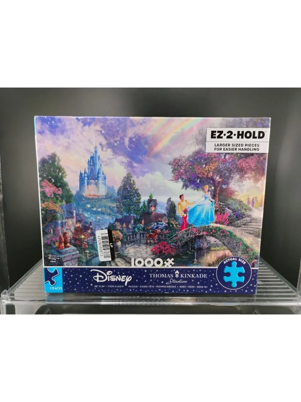 Thomas Kinkade Disney Cinderella EZ-Hold 1000 Piece Puzzle